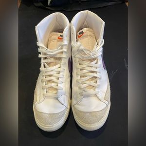 Nike Blazers Purple SZ:13 Used